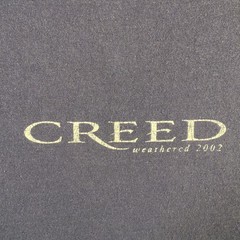 Vintage Creed Shirt Mens XL Navy 2002 Band Tee Music Weathered Concert Tour USA