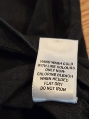 Fear of God Essentials Long Sleeve Shirt Size L Used Black FOG