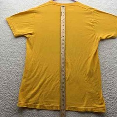 Disney The Lion King T-Shirt Unisex Adult Medium M Yellow Simba Rafiki Logo