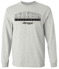 Anaheim California State T-Shirt Long Sleeve Graphic Tees Unisex apparel Design