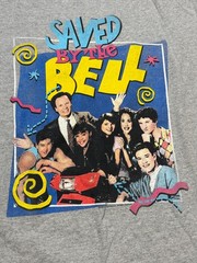 Saved by The Bell Shirt, Men’s Size XL, Gray, Graphic Print, Crewneck