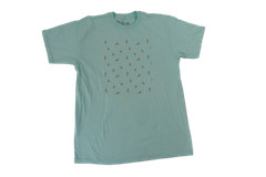 Neff Celadon Beach Bunnies Mens Tee Shirt NWT Medium