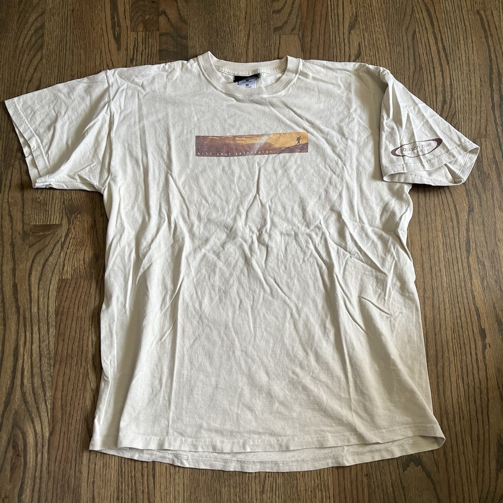 Vintage 90s 2000s Huge Hiking Outdoor Kill Your Television Bogo Shirt Sz XL