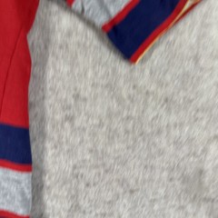 Vintage 70s Hang Ten Striped Shirt Small? Red Surfer Cotton Distressed