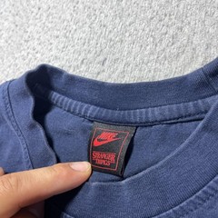 Nike Stranger Things Hawkins High School Shirt Mens Medium Blue Graphic Tee