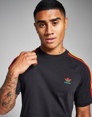 NEW MENS ADIDAS ORIGINALS CALIFORNIA 3 STRIPES TREFOIL SHIRT ~SIZE LARGE #N877