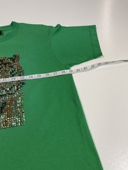 Vintage Sequin Tiger T Shirt Sz M Single Stitch Art To Wear Made In USA 90s