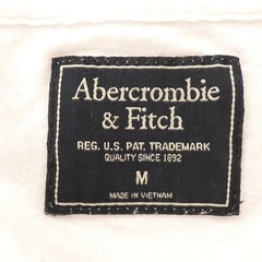 Abercrombie & Fitch Mens T Shirt Bundle M Logo Cotton Crew Neck 3 Pack Casual