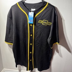 Men’s Official GM – Chevrolet Crew T Shirt Black And Yellow – Size M – NWT – Uni
