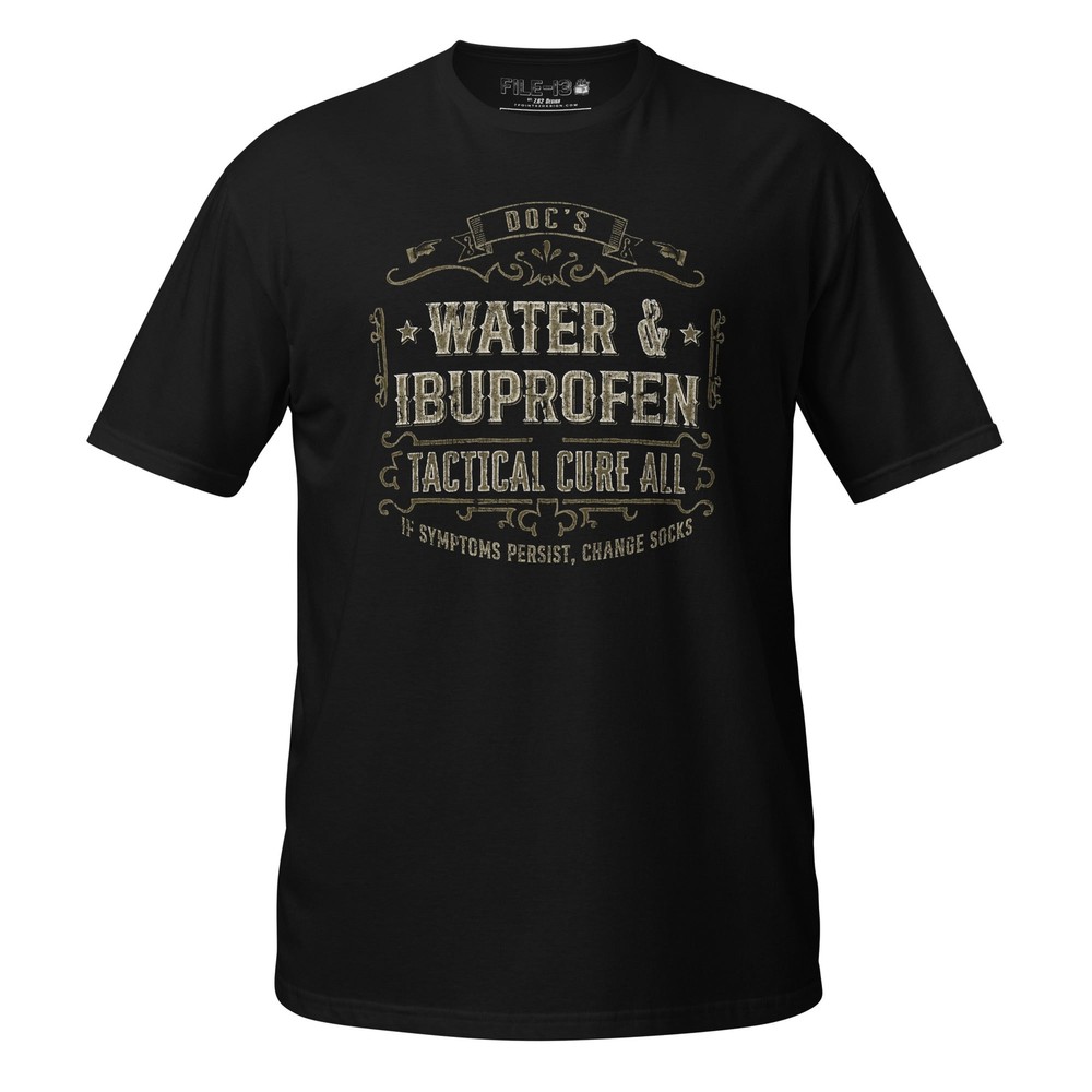 7.62 Design File 13 Doc’s Water & Ibuprofen Cure-All T-Shirt