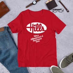 HILLS Department Store Vintage Style Graphic Tee Short-Sleeve Unisex T-Shirt