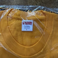SUPREME New York Faces Tee BRIGHT ORANGE Men’s Large NEW! F/W 2018