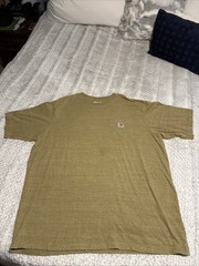 Carhartt Shirt Mens 2XL LOOSE FIT Short Sleeve Crew Neck Pocket OGL Outdoors
