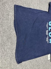 SeaWorld Aquatica Aqua Glow Shirt XL Blue Short Sleeve Cotton NEW