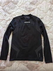 T-Shirt Kipsta  Sport Super Dry Elasticizzata Nero Bianco Taglia L