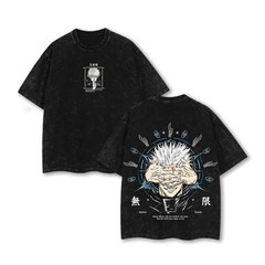 Gojo Satoru Jujutsu Kaisen Anime Graphic Tee Casual Classic Men’s Top
