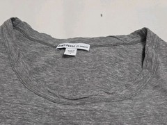 JAMES PERSE Standard Light Heather Gray Pocket Short Sleeve Tshirt 4 Made JAPAN