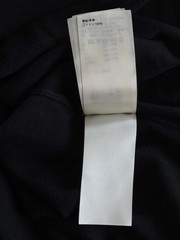 Louis Vuitton Black & White Pin Logo Embroidered T-Shirt