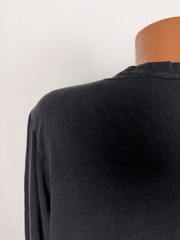 Carbon2Cobalt Shirt Men XL Fire Earth Ying Yang Graphic Long Sleeve Charcoal