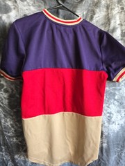 Hudson Outerwear Cartel Scorpion Jersey Mens M Purple Red y2k V-Neck