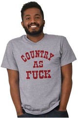 Country AF Southern Girl Redneck Pride Sass Womens or Mens Crewneck T Shirt Tee