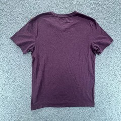 Apt. 9 Premier Flex T-Shirt Mens Small Purple V-Neck Short Sleeve Everyday Basic
