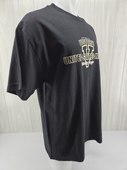 US Navy Men’s XL Black Graphic T-shirt Onward to Victory 7.62 Designs