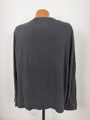 Carbon2Cobalt Shirt Men XL Fire Earth Ying Yang Graphic Long Sleeve Charcoal