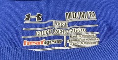Dahui Blue Performance T-Shirt XL 88/12 Poly Spandex HeatGear Athletic Top