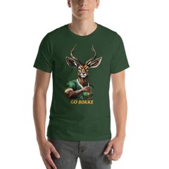 Springbok Supporter Soft and Lightweight Unisex T-shirt South African Rugby