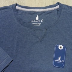 JOHNNIE-O Mens M MEDIUM COURSE T SHIRT PERFORMANCE GOLF SHORT SLEEVE WAKE NAVY
