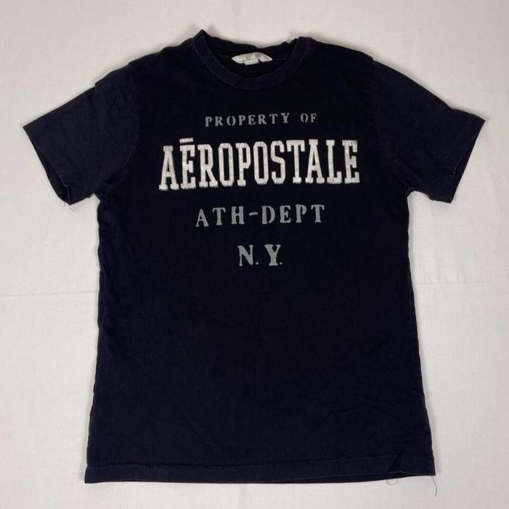 Aeropostale ATH-DEPT NY black tee Size S
