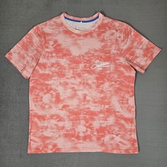 CHUBBIES The Utah Weekends Only T-Shirt Mens XL Pink Tie Dye Pocket Logo