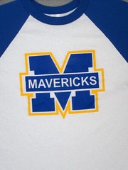 Dalas Mavericks Shirt Adult Extra Large White Blue Basketball NBA 3/4 Sleeve Men