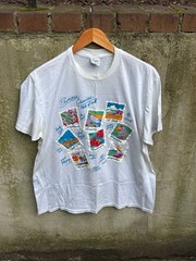 Vintage 80s Stedman Princess Cruises Ports Of Call Snapshot T-Shirt