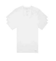 Calvin Klein Men’s 3-Pack Slim Fit All Cotton Short Sleeve Crew Neck T-Shirt Tee