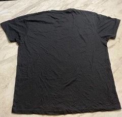 Sada T Shirt Mens XL Black Short Sleeve Cotton Basic Soft Solid Adult Top