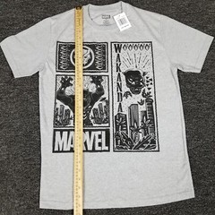 Marvel Shirt Mens Medium Black Panther Wakanda Crew Neck Short Sleeve Casual Tee