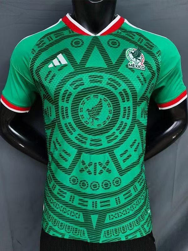 Camiseta de Fútbol Manga Corta Color Verde Y Blanco Y Rojo