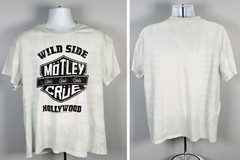 Motley Crue Girls Girls Girls Wild side Hollywood T Shirt Mens Large