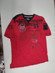 Vertical Shirt Adult XL Graphic Urban Survival Brooklyn Cotton T-Shirt Mens(AA43