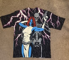 Marvel X-men Mystique Chronic Images T-Shirt Black Small