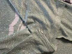 Litographs Naked In Death JD Robb, V Neck, Green/white See Description For Size