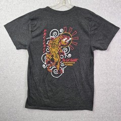 Big Cat Habitat Tiger T-Shirt Sarasota Florida Gray Preserve Size Medium Adult
