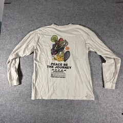 Salehe Bembury x New Balance Long Sleeve Shirt Large Tan Mens Peace Be Journey