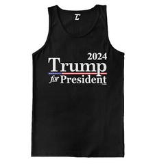 Trump For President 2024 – MAGA 45 Vote Election USA Men’s Tank Top