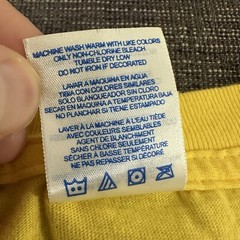 The Cheeky Monkey PV T-shirt Size L Y2K Yellow Wanna Monkey Around