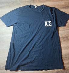 Kappa Sigma Fraternity Front Pocket T-Shirt SIZE XL