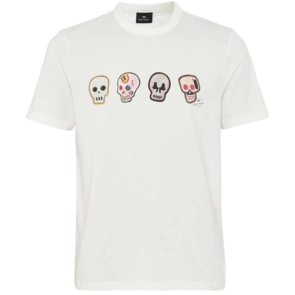 Paul Smith Men`s Skulls T-Shirt – M2R220XVP5791