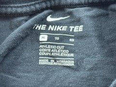 Nike Tiger Woods Shirt Mens XL Black Tiger Head Graphic Tee Tagless Golf Logo